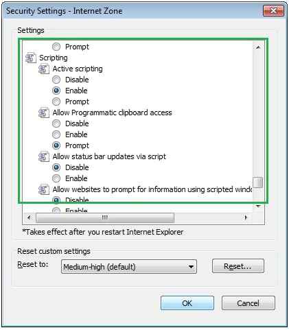 get selected option value vbscript